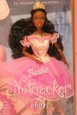 2001 #52690 African American Barbie The Nutcracker Ballerina Sugarplum Princess