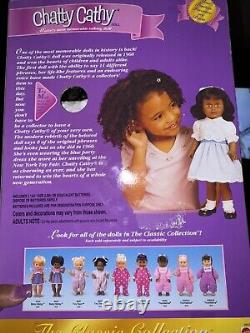 2001 Chatty Cathy Talking Doll Classic Collection African American