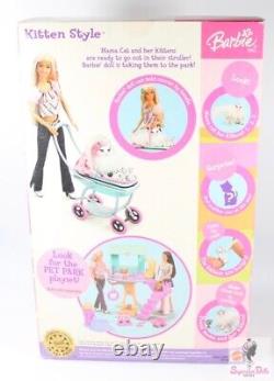 2003 Posh Pets Kitten Style Barbie Doll