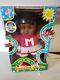 2004 Munchkin Cheers Cheerleader African American Doll In Red & White Cheerlead