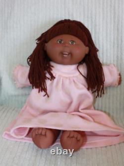 2004 PA6 African American AA Cabbage Patch Doll full teeth Dark Brown Hair VGUC