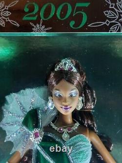 2005 African American HOLIDAY BARBIE Doll Bob Mackie Design NEW in Sealed BOX