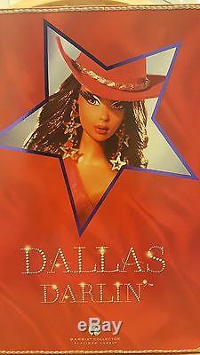 2007 Barbie Convention Dallas Darlin' Platinum Label African American Nrfb New
