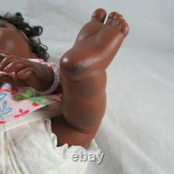 2007 Hasbro Black Baby Alive Learns to Potty Interactive Doll African American