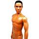 2011 Barbie Basics African American Ken Doll Model No 17 Collection 002 New Nude