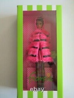 2012 Fuchsia'N Fur Francie Silkstone Barbie Gold Label NRFB Barbie's Friend