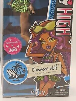 2013 Monster High Clawdeen Wolf Swim Class Justice Exclusive Excellent Condition