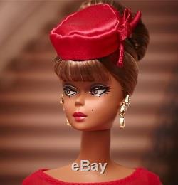 2015 BFMC Little Red Dress Silkstone Barbie African American IN STOCK