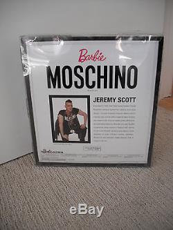 2015 Gold Label Moschino Barbie NRFB African American LE700 DAMAGED BOX