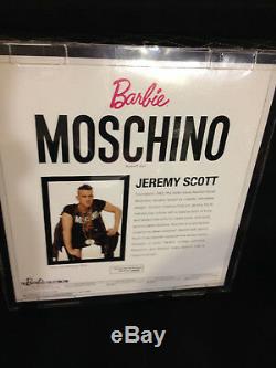 2015 Moschino Jeremy Scott Barbie Doll African American NRFB (DNJ32) EXCELLENT