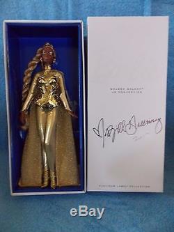 2017 Barbie Convention AA African American Golden Galaxy Signed Convention Doll