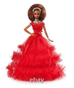 2018 Holiday Barbie Doll African American