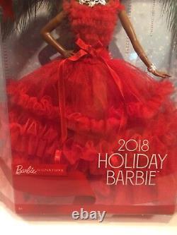 2018 Holiday Barbie Signature Doll Nikki African American Collectible
