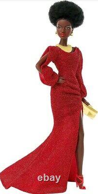 2019 40th Anniversary First Black Barbie AA African American NEW NRFB GLG35