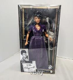 2020 Ella Fitzgerald Barbie Doll Inspiring Women Series NRFB African-American