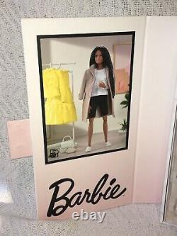 2020 Mattel Barbie @BarbieStyle Doll Fully Poseable African American with Braids