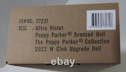 2022 Integrity Toys FR Poppy Parker Ultra Violet W Club Upgrade Doll NRFB LE