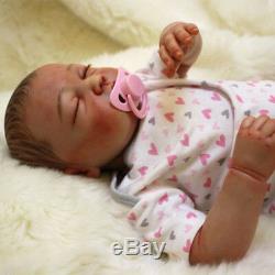 20 Bebe Reborn Baby Boy Doll Soft Vinyl Silicone Lifelike Newborn Birthday Gift