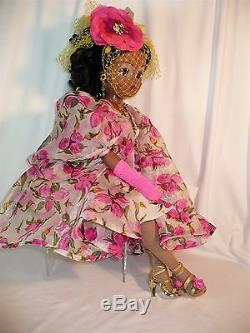 21 Cissy Tea Rose Cocktail Limited Edition AA African American Doll #22230