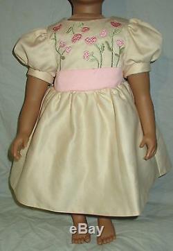22.5 My Twinn African American Doll in Dress Brown Eyes Needs Work & Hair! ASIS