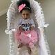 22 African American Reborn Toddler Doll Girl Realistic Newborn Baby Doll Black