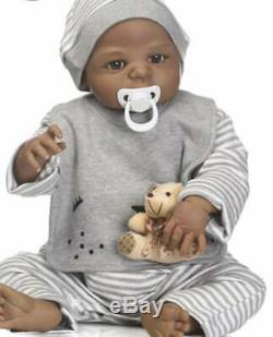 22 Biracial Reborn Baby Dolls Boy Black African American Baby Dolls Realistic
