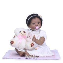 22 Reborn Baby Dolls Black Hair Reborn Biracial Newborn African American Girl