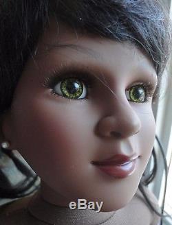 23 My Twinn African American / Black doll Sharon face mold enhanced