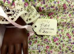 24 Fiba Jasmine Ltd Ed Doll No Box Dark Hair & Eyes African American New #4321