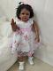 28in Toddler Girl Reborn Dolls Lifelike Dark Skin African Baby Rooted Hair GIFT