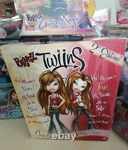 2st Edition Brartz Twiins 2-in1 Nona & Tess Doll Set NEW in Box RARE