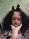30 Reborn Baby Doll Kit Meili Afro Hair Dark Skin African Girl Toddler Toy Gift