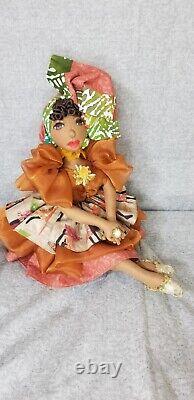 #334 Taraji African American Handmade Doll @Shadyladadieshandmadedolls