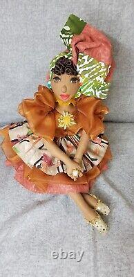 #334 Taraji African American Handmade Doll @Shadyladadieshandmadedolls