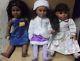 3 American Girl 2008- Tolly Tots -2001-Laura-Ashley- 18 African American DOLLS