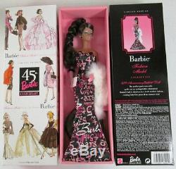 45th Anniversary African American Barbie Silkstone Doll Barbie Fashion Model