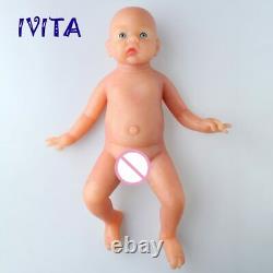 50cm Realistic Silicone Reborn Dolls Newborn Baby Infant Toddler Lifelike Soft