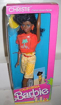 #5487 NRFB Vintage Mattel California Christie (Barbie) African American Doll