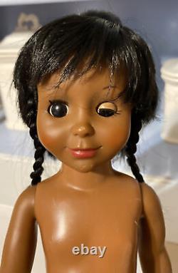 #95 Vintage Ideal African American Tara Doll 15 Crissy Family Original Outfit