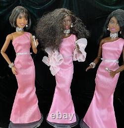 AA Barbie Dolls VGUC Homage to The Supremes Custom OOAK Edition #6 Last Set