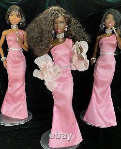 AA Barbie Dolls VGUC Homage to The Supremes Custom OOAK Edition #6 Last Set