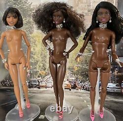 AA Barbie Dolls VGUC Homage to The Supremes Custom OOAK Edition #6 Last Set