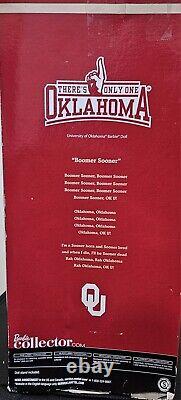 AA Barbie University Of Oklahoma Sooner Cheerleader Lara Face Doll HTF