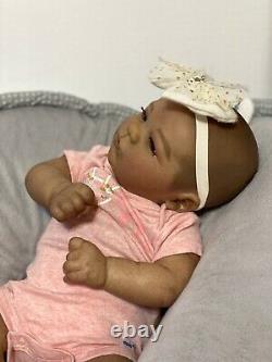 AA Biracial Reborn Baby Doll Ana