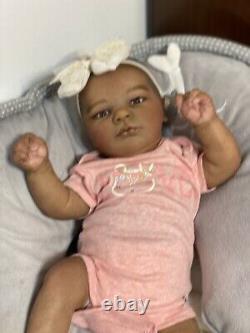 AA Biracial Reborn Baby Doll Ana