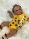 AA Biracial Reborn Baby Doll Robin Awake By Nikky Jhonston