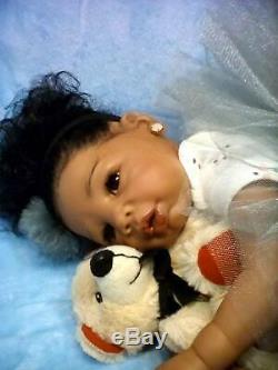 (AA), Ethnic Realistic Baby Girl Doll, Kyra