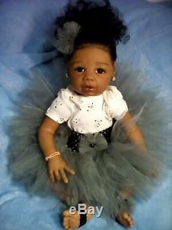(AA), Ethnic Realistic Baby Girl Doll, Kyra