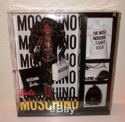 AA Moschino Barbie Doll NRFB African-American LE 700