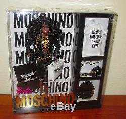 AA Moschino Barbie Doll NRFB African-American LE 700
